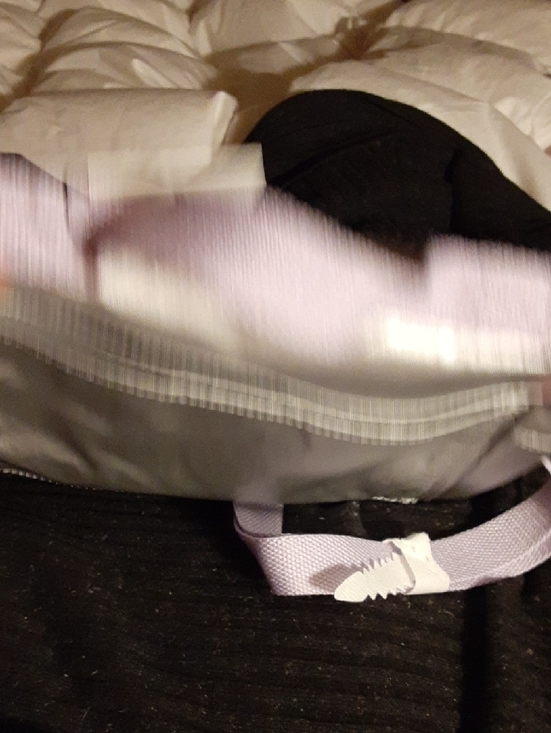 NWT Kipling Kichilu Lunch Bag Silver Metallic with Pale Pink Trim - Picture 8 of 16